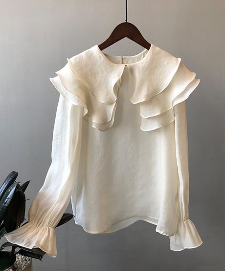 doll collar sweet blouse　FL2170
