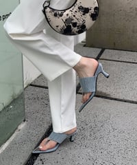 pointed toe heel sandals /3color　FL2316