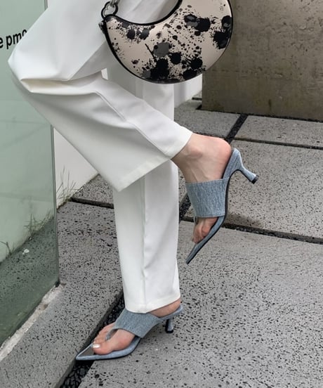 pointed toe heel sandals /3color　FL2316