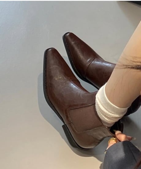 side gore boots /2color  FL2978