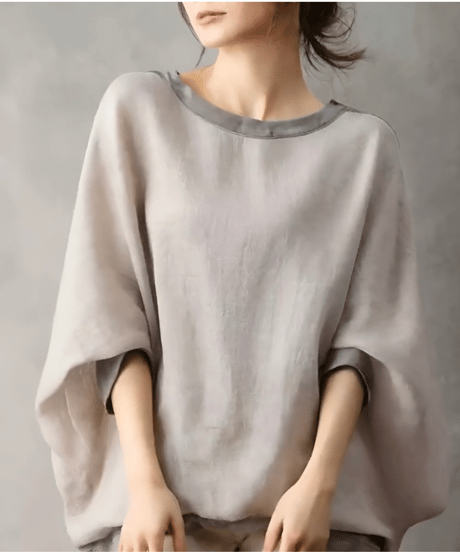 dolman sleeve top /2color　FL3467