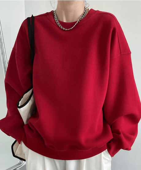 round neck sweatshirt /3color　FL2624