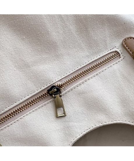 front pocket canvas 2-way bag /4color　FL2952