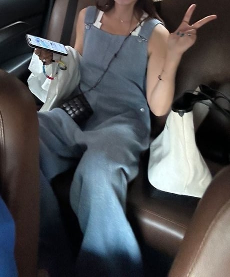 wide leg overall 　FL2393