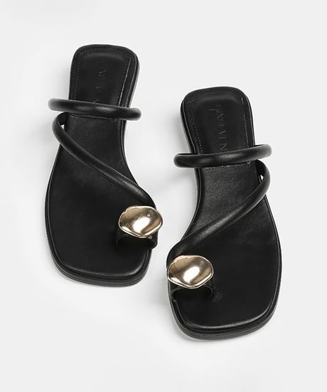 metal point tongue sandal　FL2261