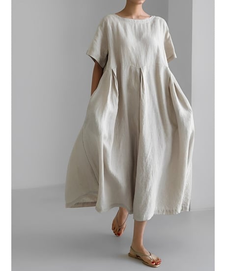 cut-out long dress /3color　FL2004