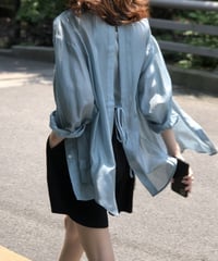 back split shirt /4color　FL2065