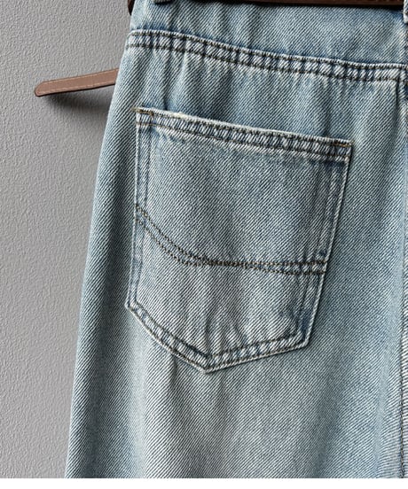 light-blue straight denim　FL2733
