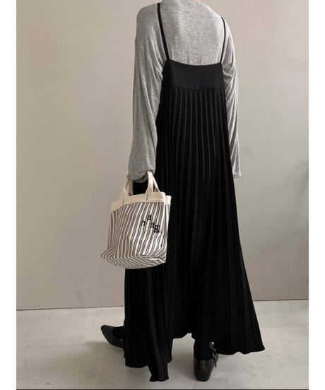 pleated camisole dress　FL2097