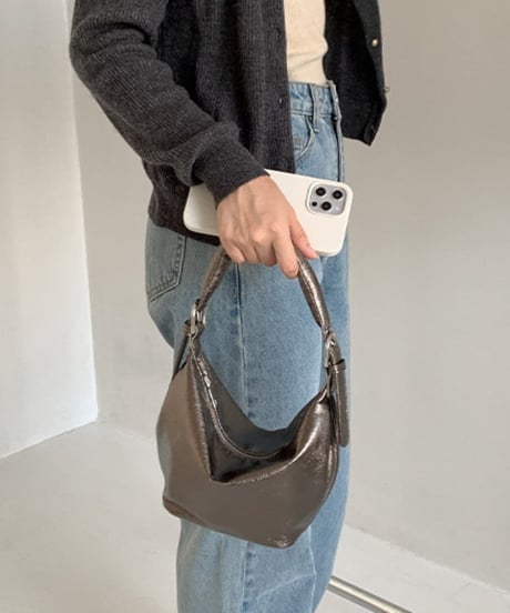 metallic handbag /3color　FL2323