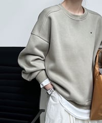 round neck "B" pullover　FL2538