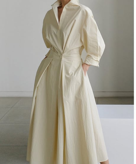high-west campus style long dress　FL2146