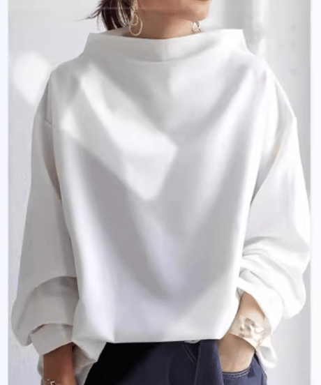 half neck easy pullover /3color　FL3141