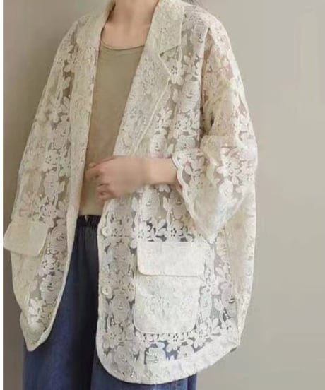 lace-loose jacket　FL2528
