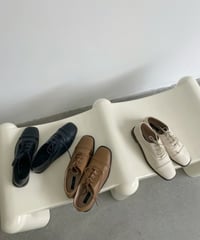 square toe lace-up shoes /3color　FL2309