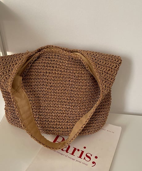 french straw bag　FL2337