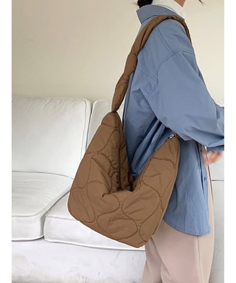 quilted shoulder bag /3color　FL2332
