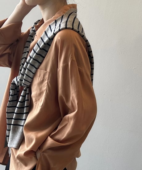 celebrity layered scarf /4color　FL2671