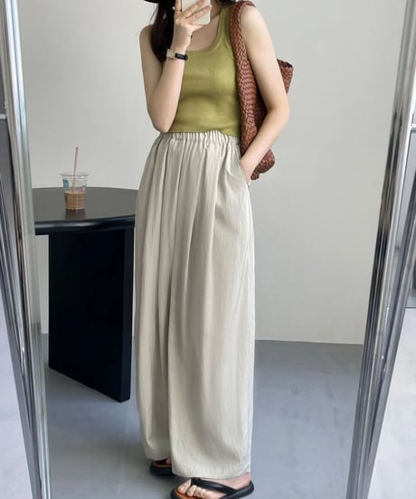 wide leg pants /2color　FL2721