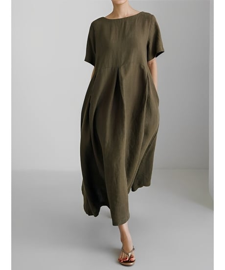 cut-out long dress /3color　FL2004