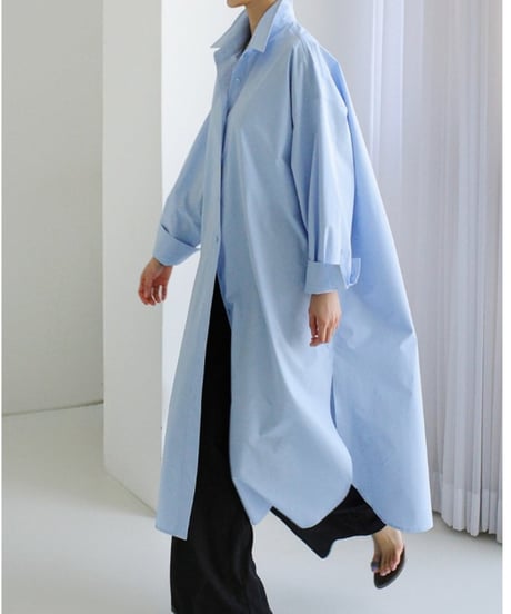 asymmetric long shirt /3color　FL2077
