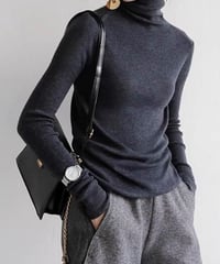 turtleneck pullover sweater /4color　FL2950