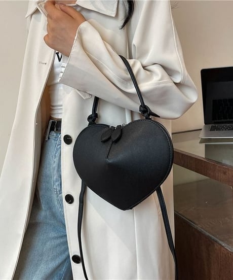 heart shape 2way handbag /6color　FL2884