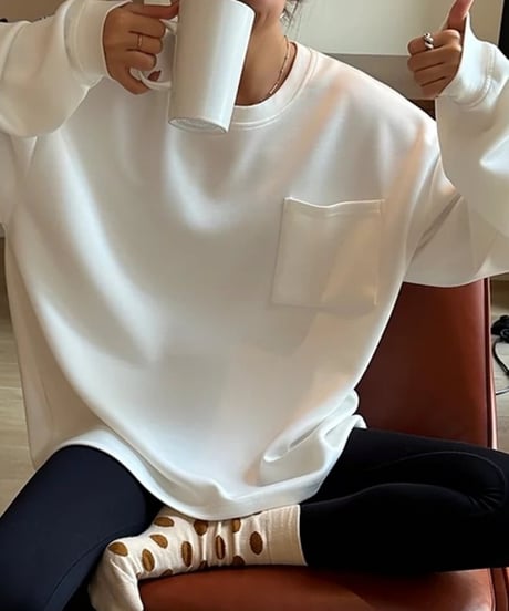 round neck pullover　FL2226
