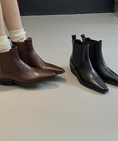 side gore boots /2color  FL2978