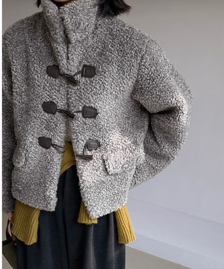 stand collar babo an jacket /2color　FL3018