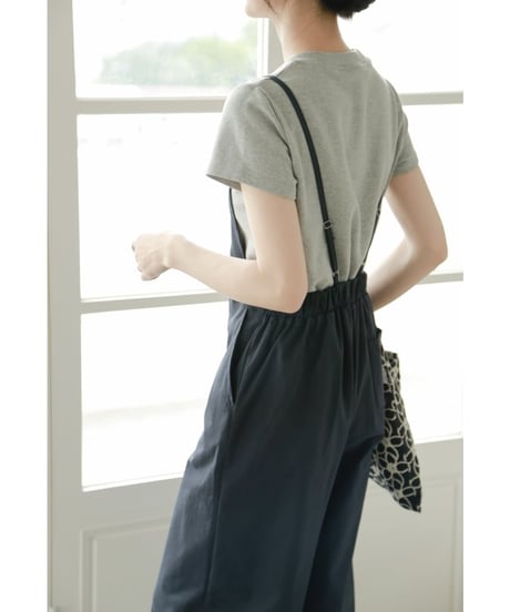 square neck casual salopette　FL2441