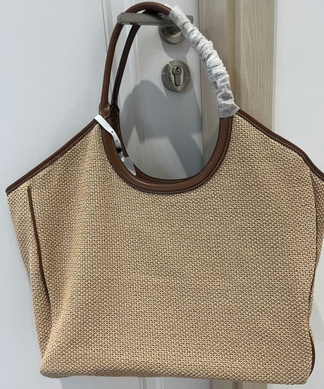 single shoulder straw bag　FL3438