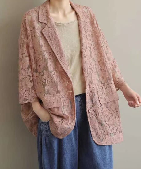 lace-loose jacket　FL2528