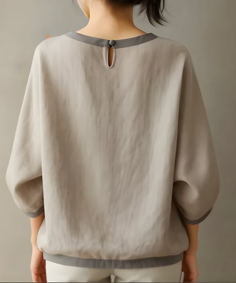 dolman sleeve top /2color　FL3467