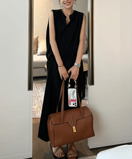 no sleeve long op /2color  FL3452