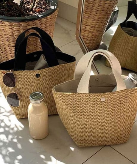 summer tote bag /2color　FL2326