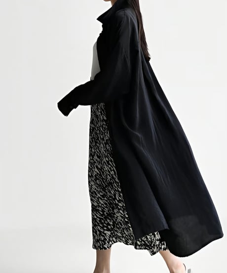 oversized long shirt /4color　FL2032