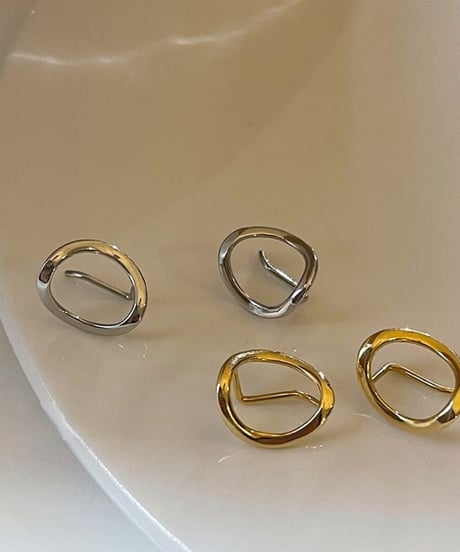 elegant wave ear cuff /2color　FL2365