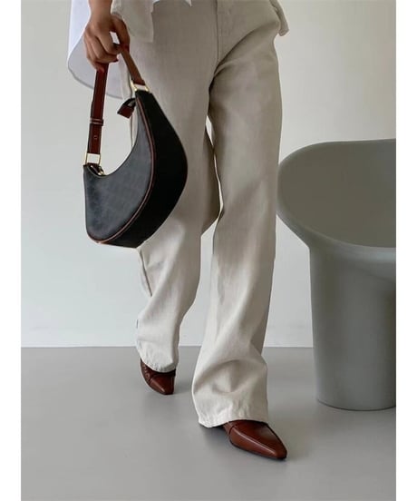 french heel loafers /3color　FL2311