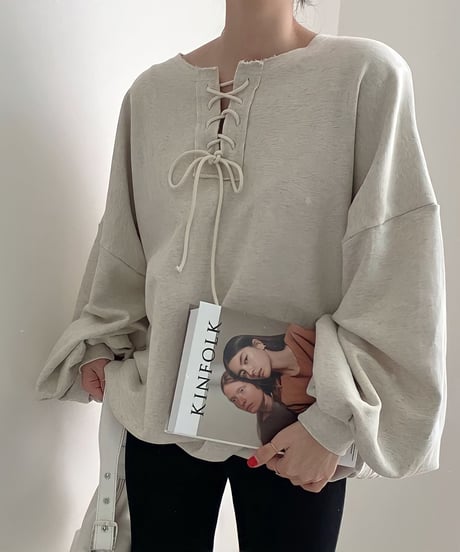 lace-up tops　FL2461