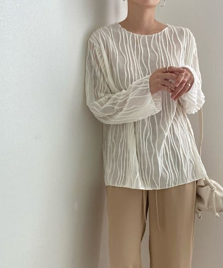 design sheer tops　FL2169