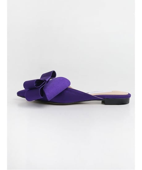 big ribbon flat sandals /5color　FL2026