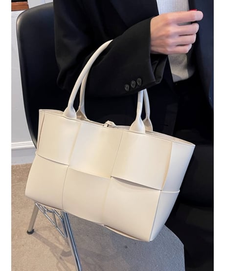 square parts tote bag /5color　FL2336