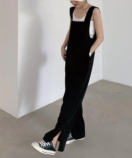 black salopette　FL2399