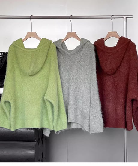 wool hooded parka /4color　FL2855