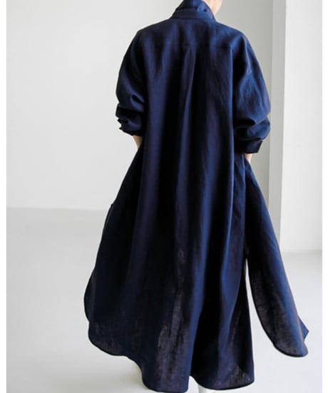 side slit long shirt /3color　FL2100