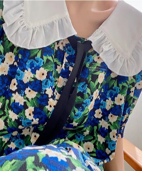 big collar dress　FL3415