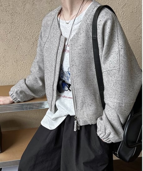 casual short designed jacket　FL2958