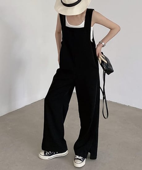 black salopette　FL2399