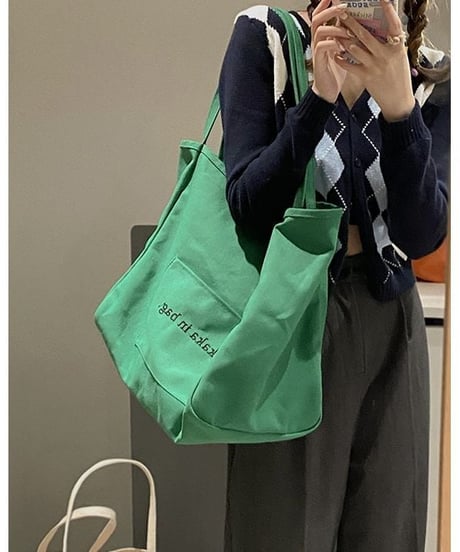 logo large tote bag　FL2273